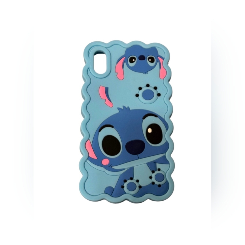 Protector for IP XR Max Phone Case Silicone Cover , blue color / Stitck